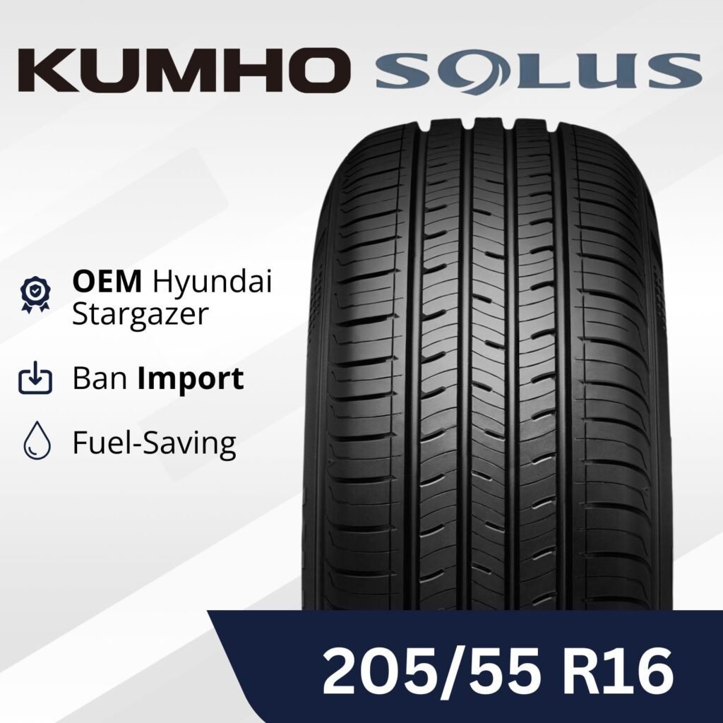 Kumho Indonesia - 205/55 R16 Kumho Solus